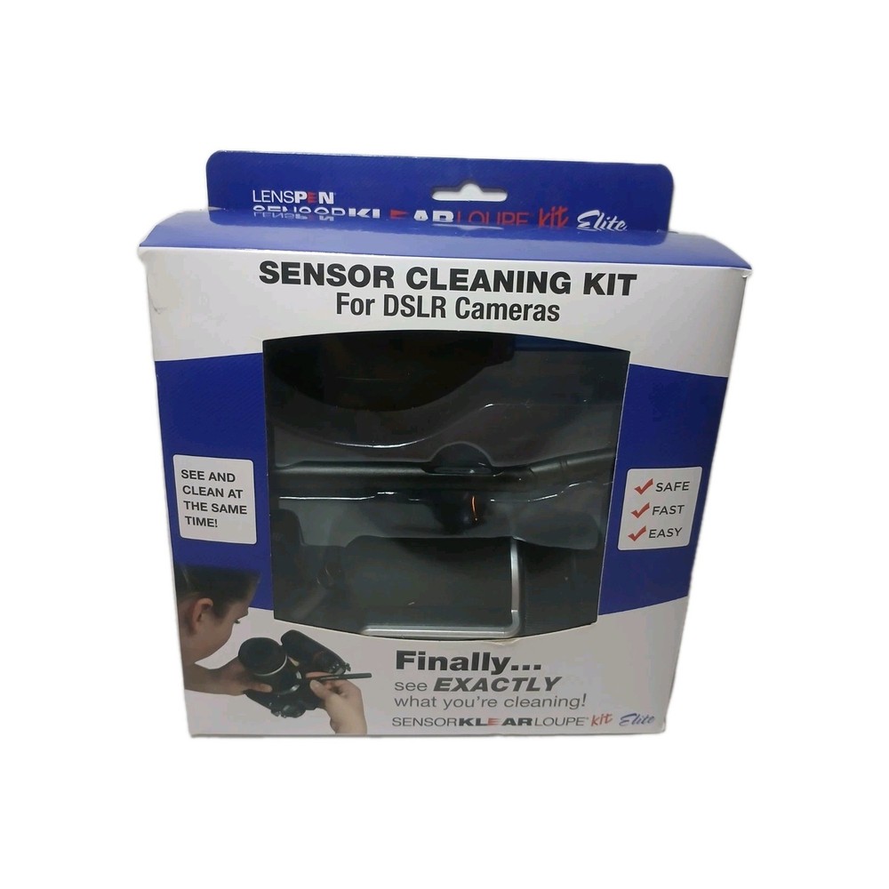 Lenspen SensorKlear Loupe Kit Elite Sensor Cleaning for Camera