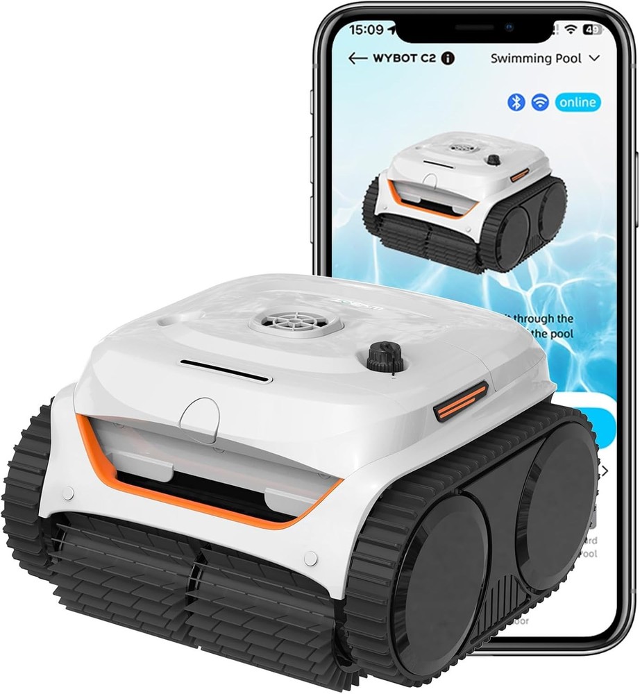 WYBOT C2 Cordless Robotic Pool Cleaner