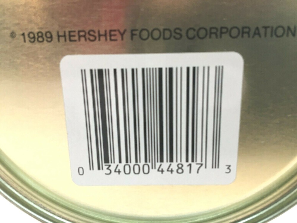 Hershey Chocolate REESE'S MINIATURES Tin EMPTY