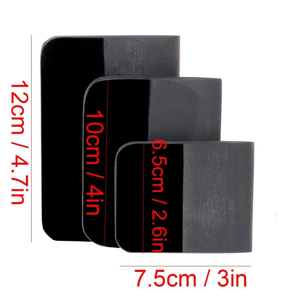 PPF Squeegee Soft Silicone Rubber Scraper Anti-Scratch TPU Coating Scraper fo...