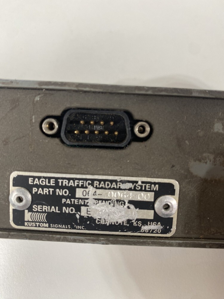 EAGLE PLUS KUSTOM SIGNALS RADAR DETECTOR FACE PLATE