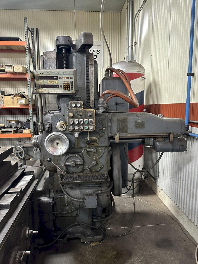 3" DEVLIEG 3B-48 HORIZONTAL BORING MILL. STOCK # 0255124