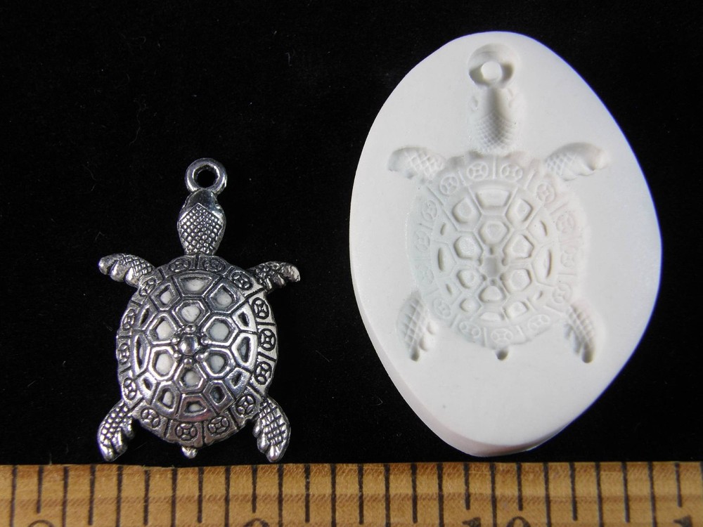 Turtle Polymer Clay Mold (#MD1238)