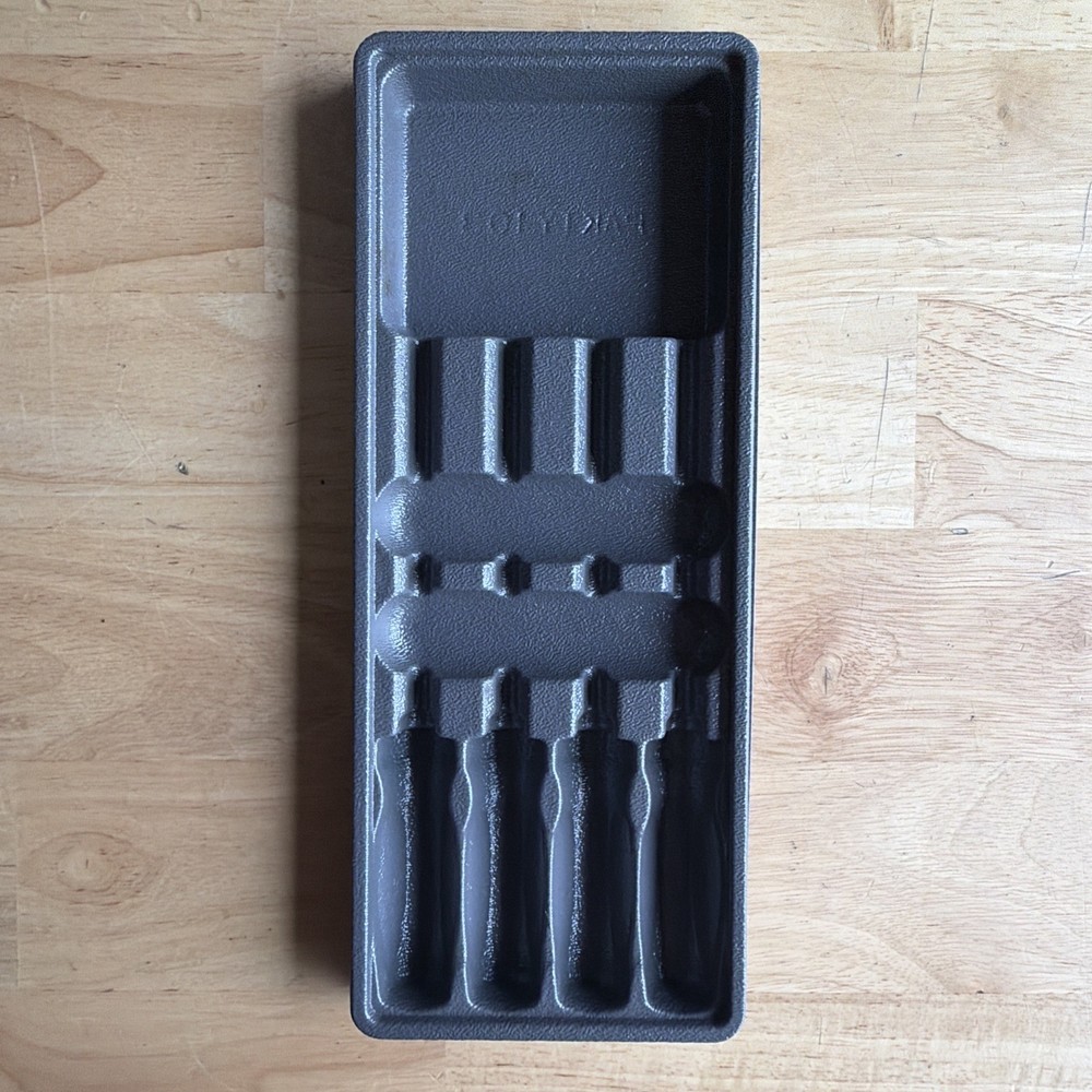 Snap On Tools Gray Plastic Long Mini Hook Pick Set Tray Organizer PAKTY103