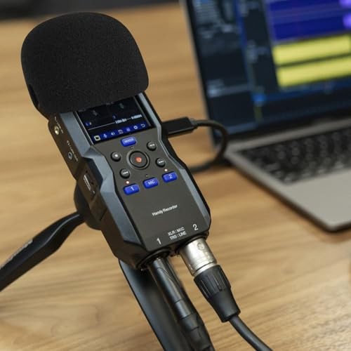 for Creators Foam Windscreen Compatible with ZOOM Handy Recorder, H4 essential