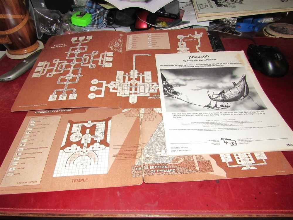 TSR AD&D: Module I3: Pharaoh