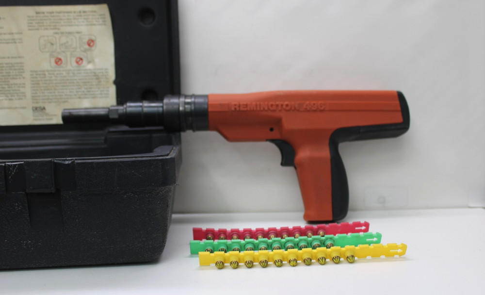 Remington 496 powder actuated tool 27 caliber. USED