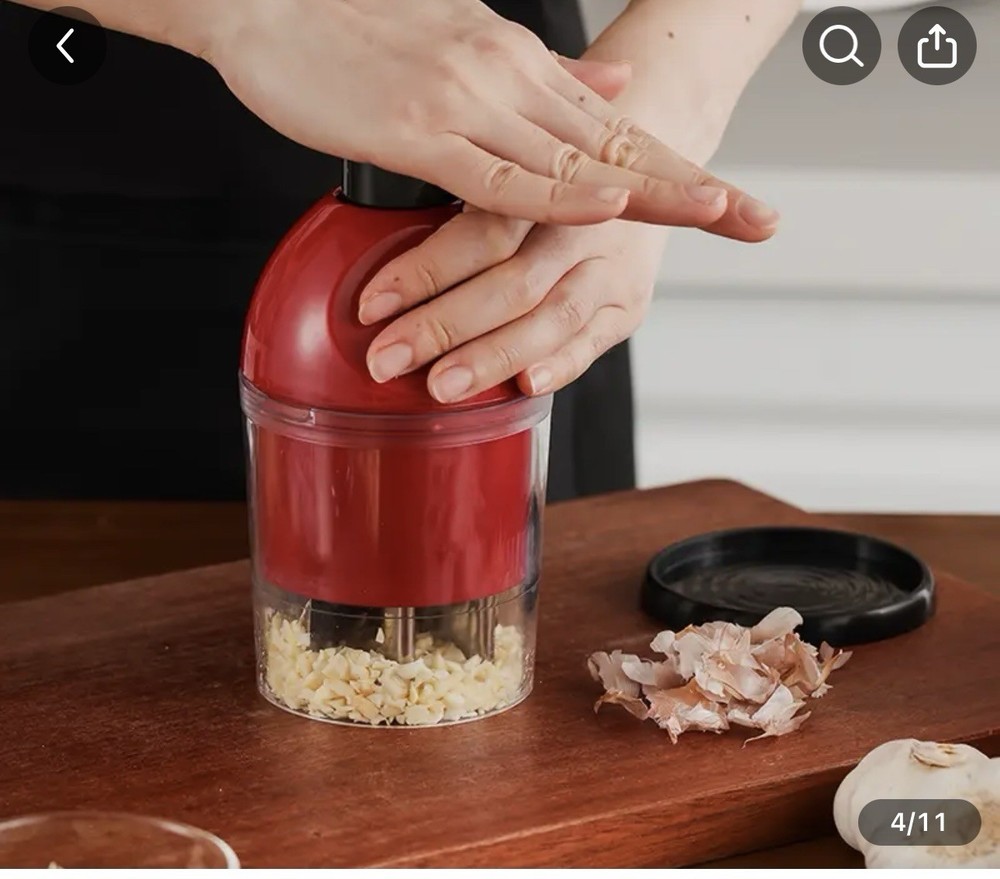 Red Food Chopper