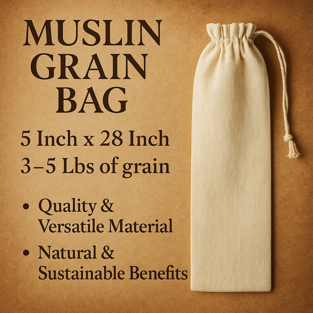 LD Carlson Muslin Grain Bag