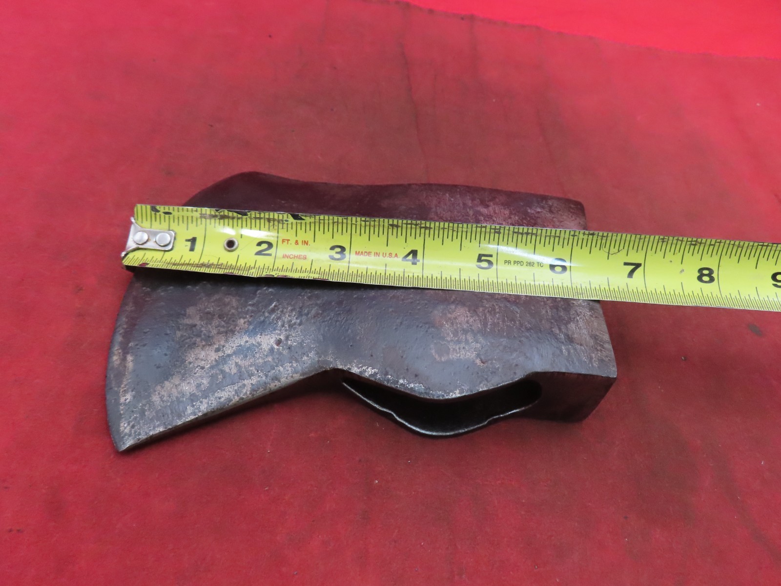 VTG ANTIQUE PLUMB ROUND LUG JERSEY ROCKAWAY PATTERN 3 lb 4 oz AXE HEAD TOOL