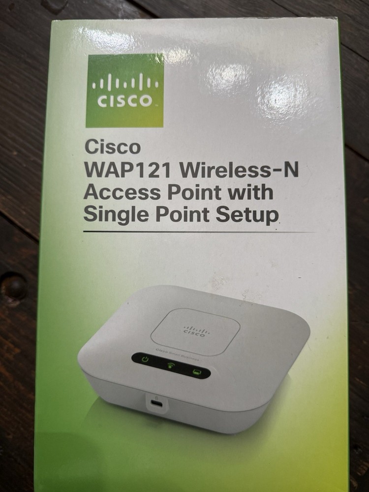 Cisco WAP121 Wireless-N Access Point Single Point Setup