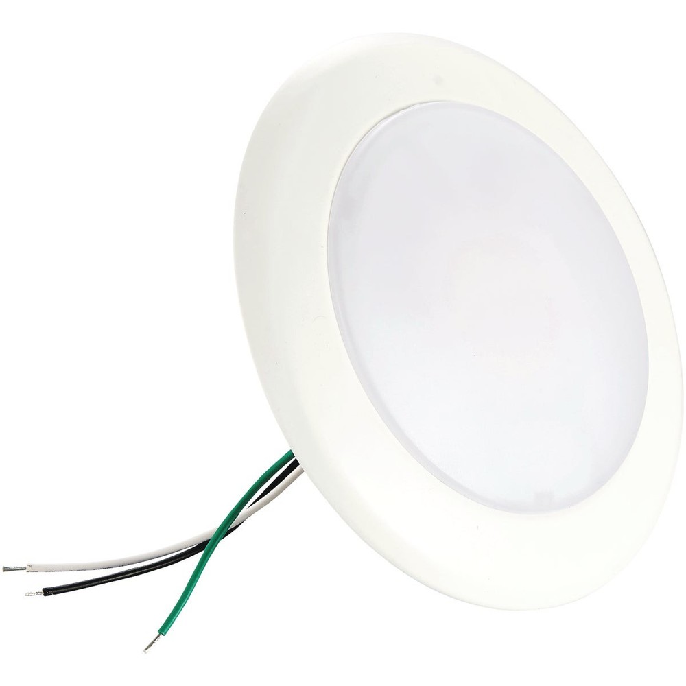 6 In. Retrofit IC Rated White LED DOB CCT Selectable Surface Mount Downlight,