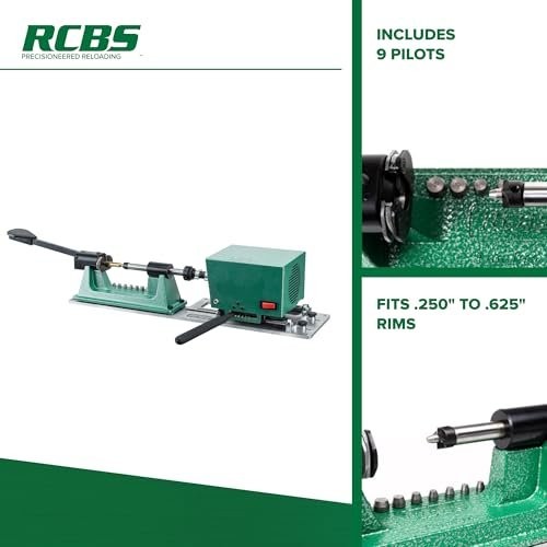 RCBS 90367 Trimpro 2 Kit, Power with Spring Shellholder