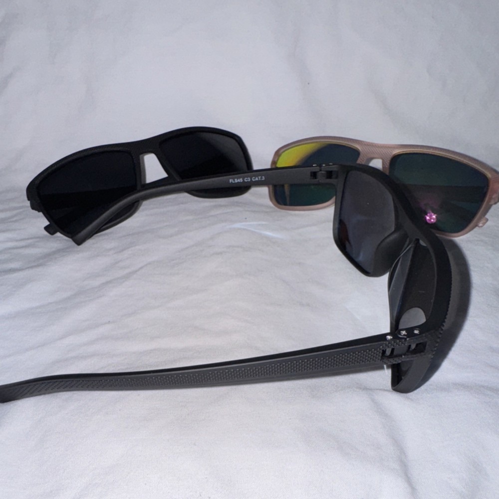 Smart Glasses Black FL545 C3 CAT.2 with Electronic Components