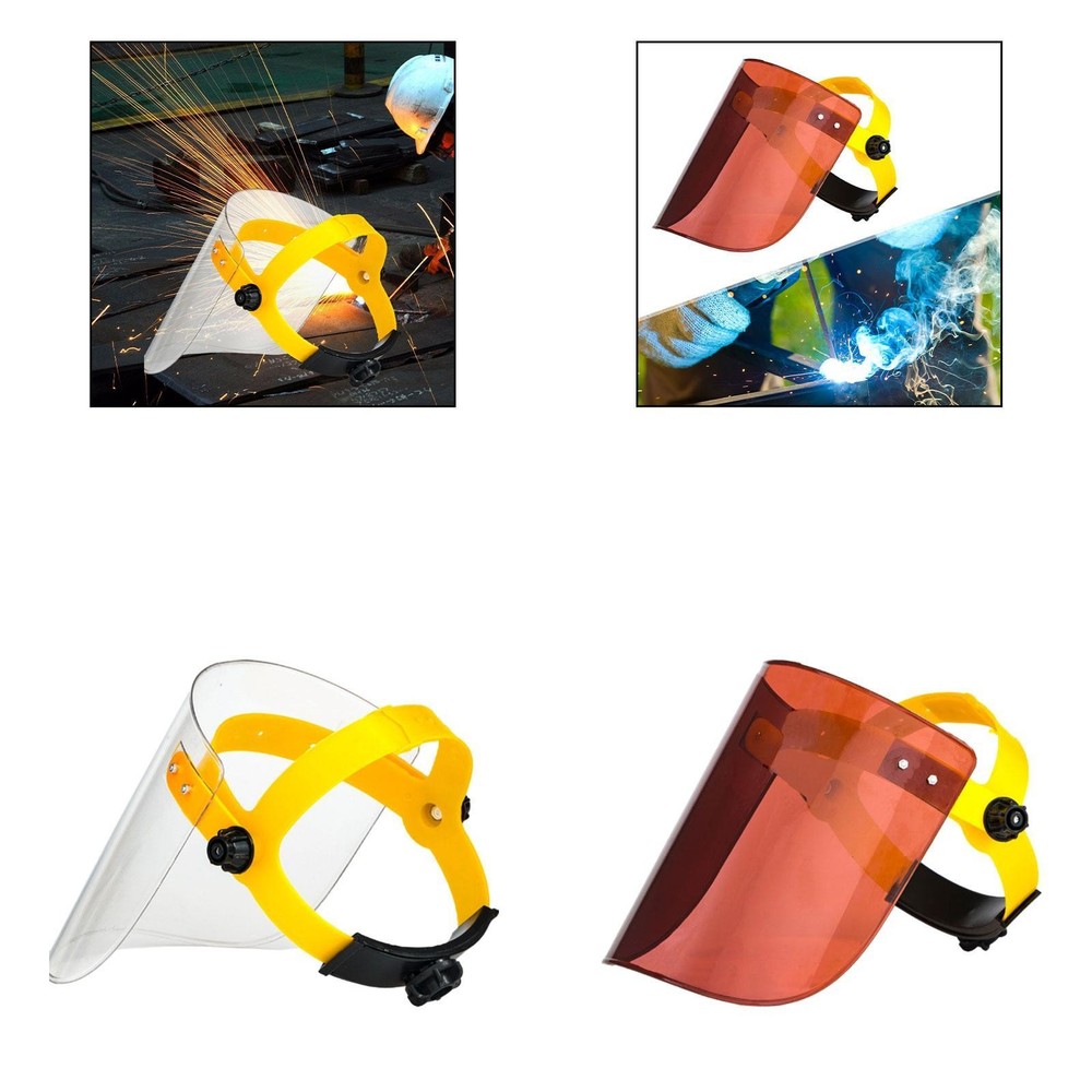 Protective Face Shield Adjustable Headband Sturdy Universal Professional Face