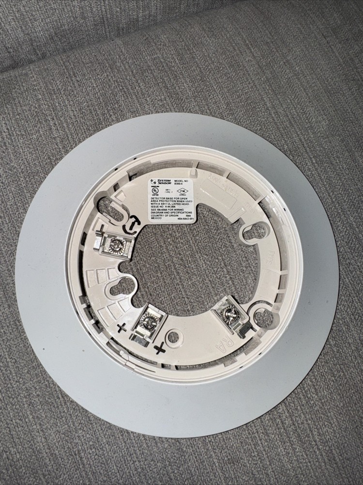 System Sensor  B300-6 Detector Base