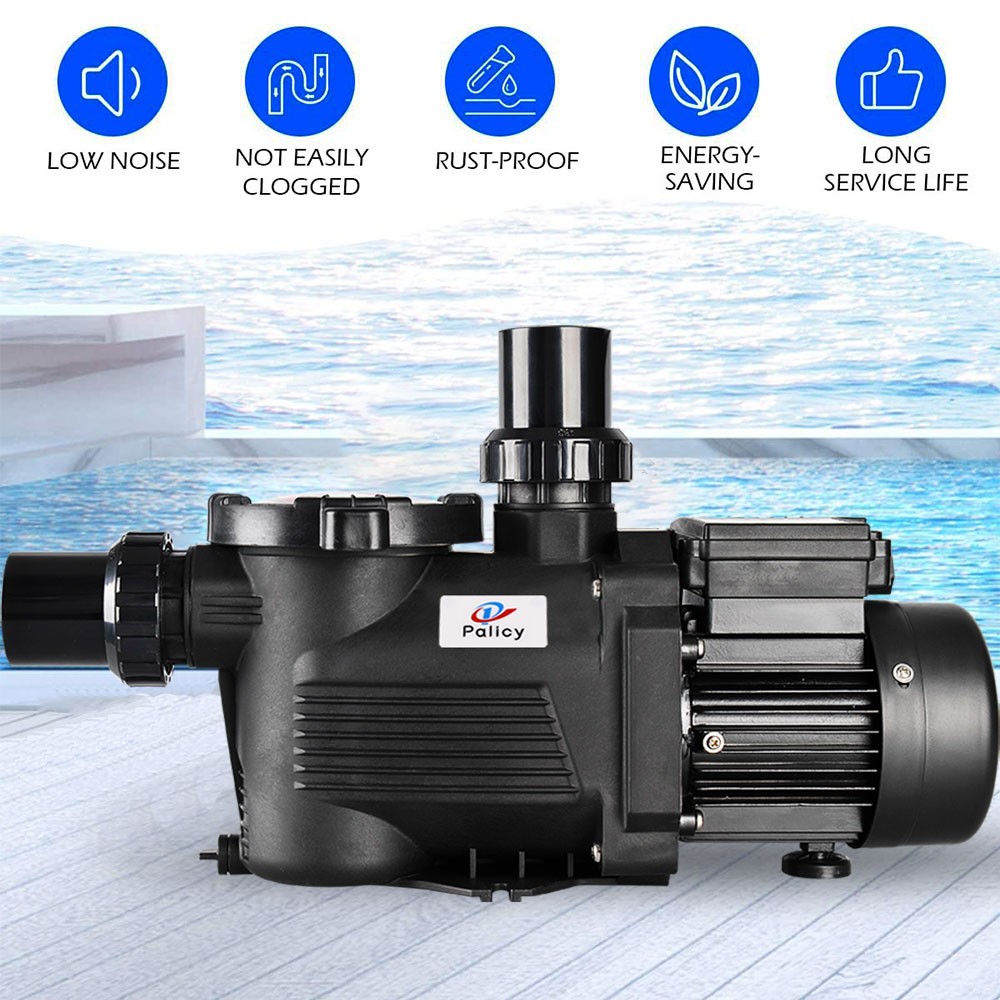 3HP Self-Priming Pool Pump 110V for Hayward, 8200GPH In/Above Ground Pool