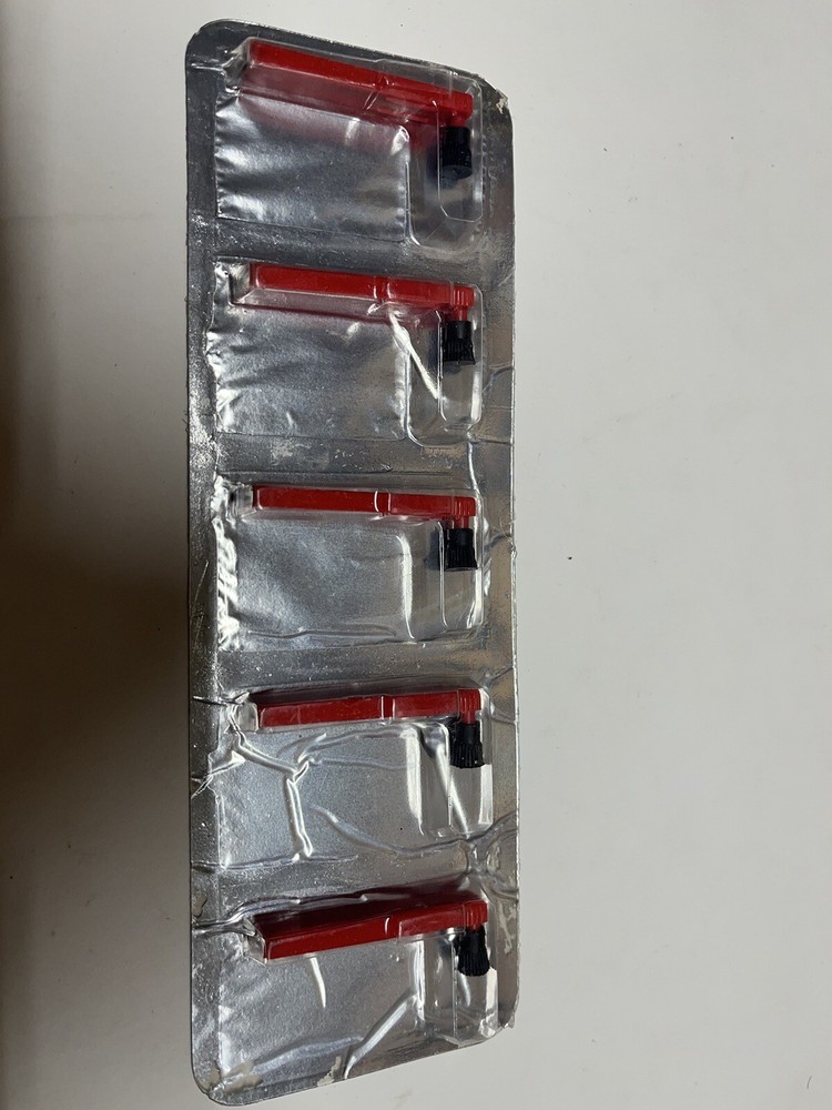 Chessell Chart Pens Red  Mkr #5 Pack