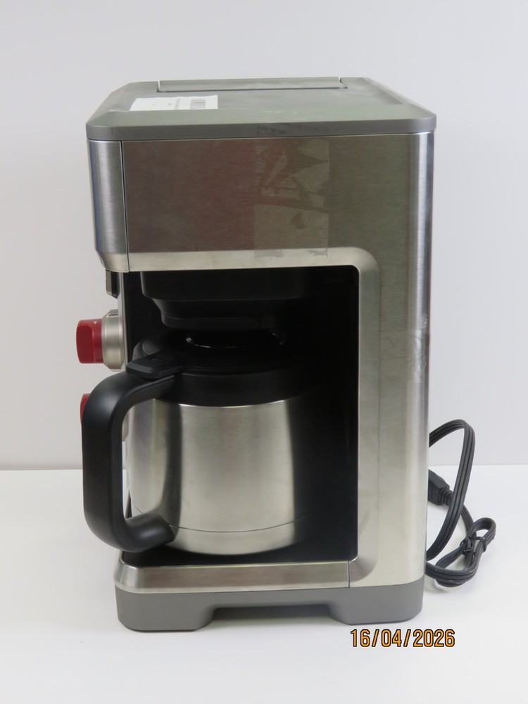 Wolf Gourmet Programable Coffee Maker WGCM100S Auto Drip System Red Knobs [D9]