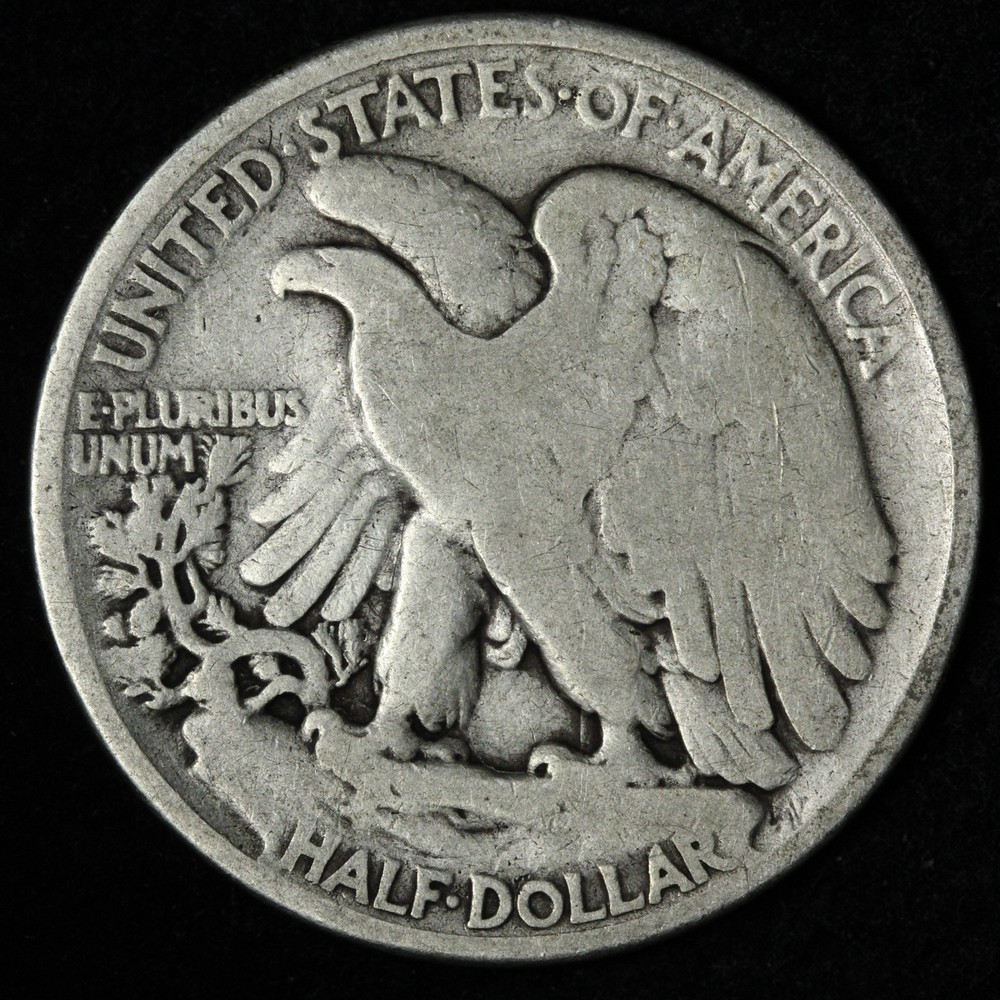 1919 Walking Liberty Silver Half Dollar FINE E280 ZIEF