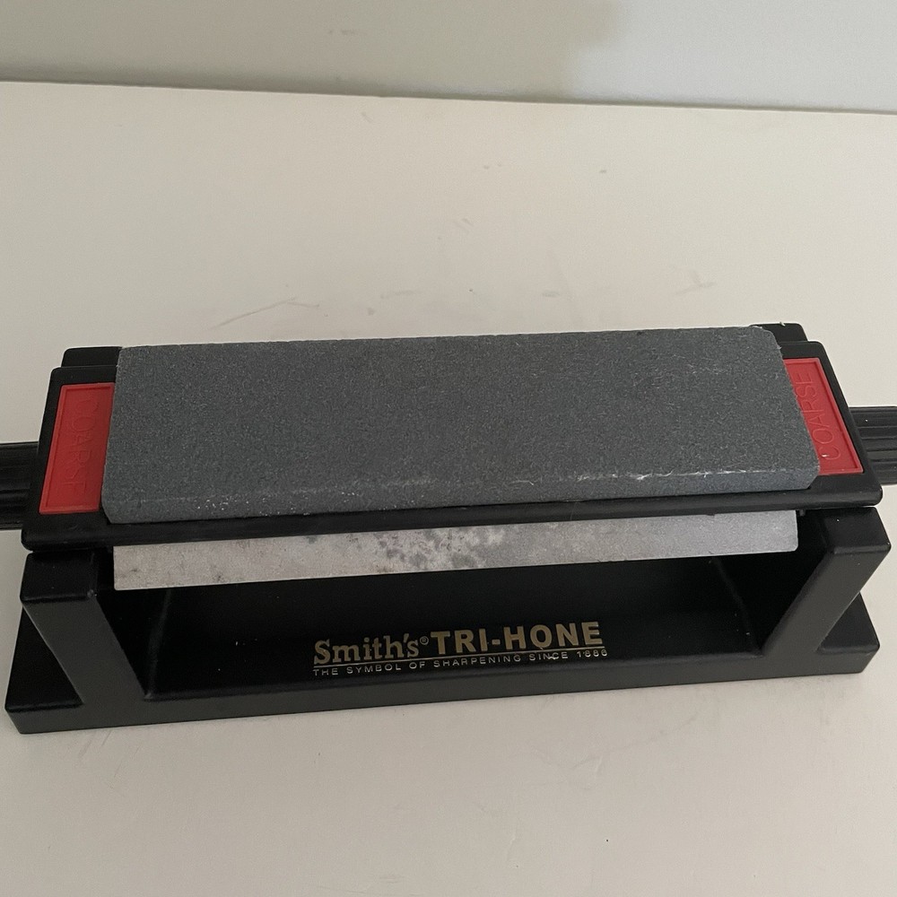 Smith’s Tri-Hone Stone Sharpening System 3Way Coarse, Medium, Fine