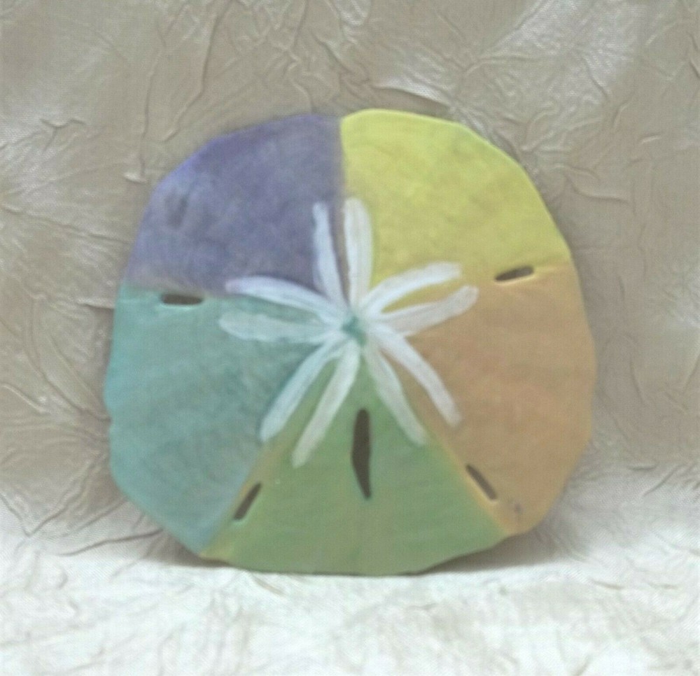 Sand Dollars Two Hand Painted
