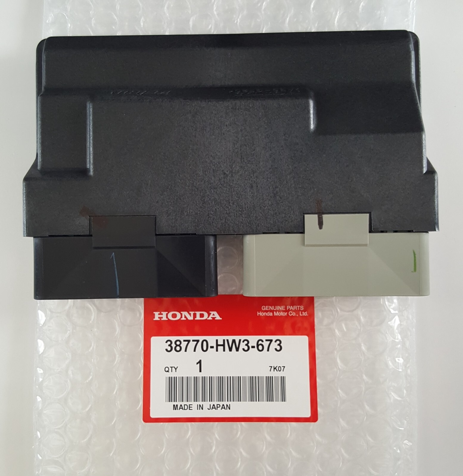 ** OEM Part No. 38770-HW3-673 ** PGM-FI UNIT - HONDA GENUINE PARTS