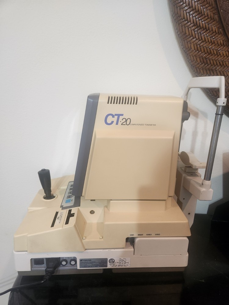 TOPCON CT-20 COMPUTERIZED NON TOUCH TONOMETER