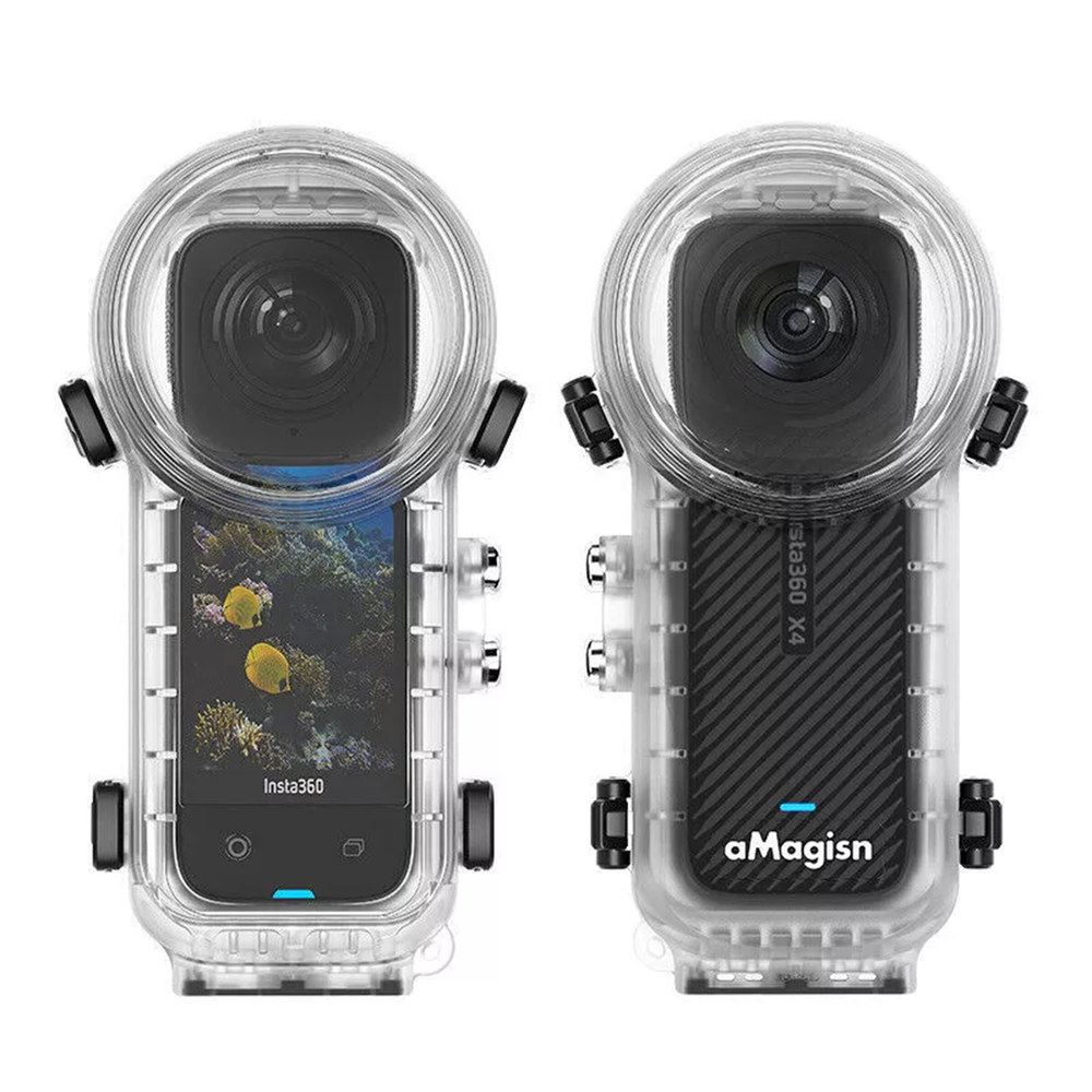 50M Quick Release Invisible Diving Case for Insta360 X4 Waterproof
