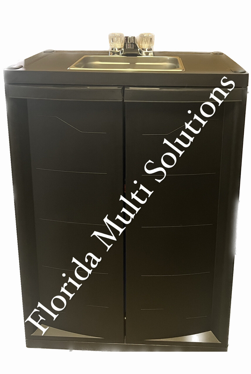 Portable Sink Hand Wash with Hot & Cold Water - NSF Parts 110V (Small Faucet)