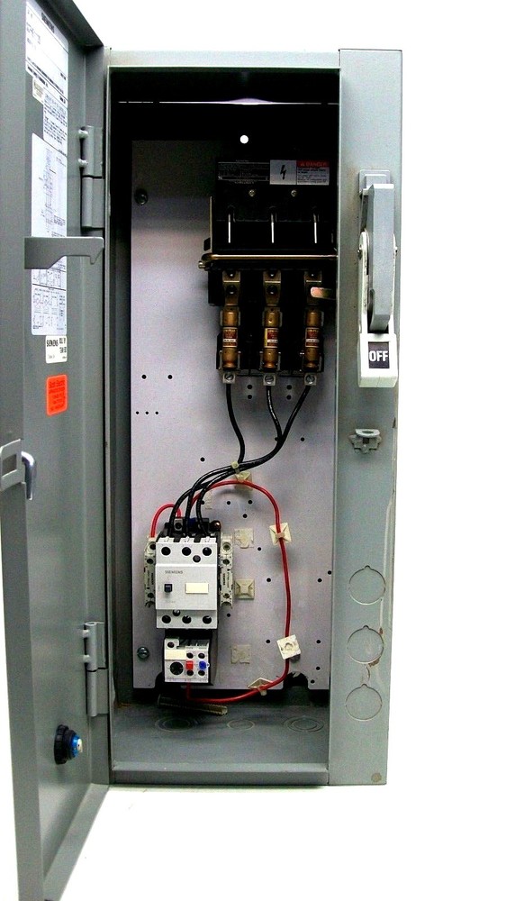 USED SIEMENS SCHFE11120 COMBINATION MOTOR CONTROLLER