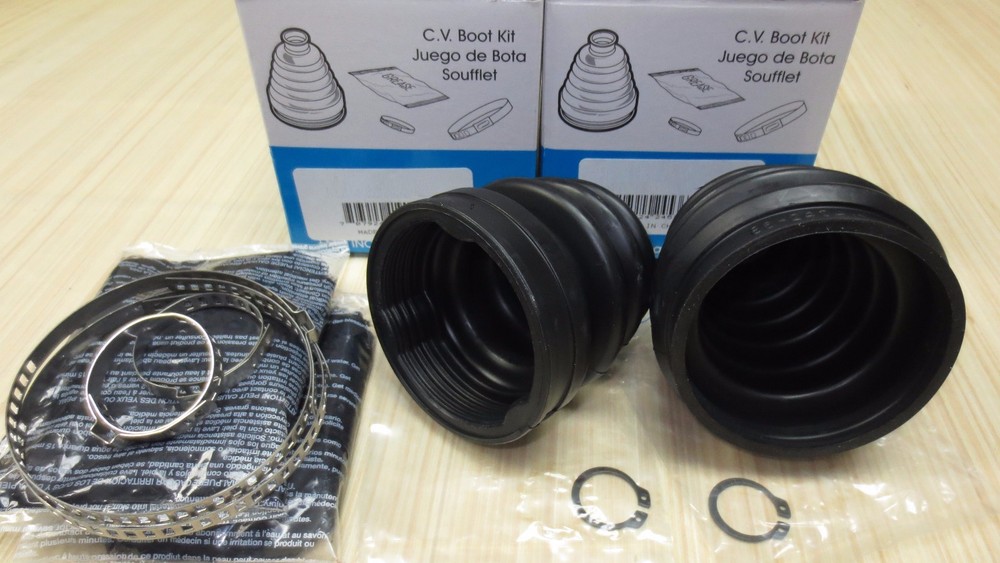 Front Inner & Outer CV Axle Boot Kit For Volkswagen Rabbit 2007-2009 Automatic