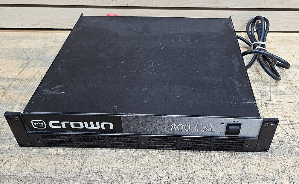 Crown 800 CSL Professional Audio Amplifier
