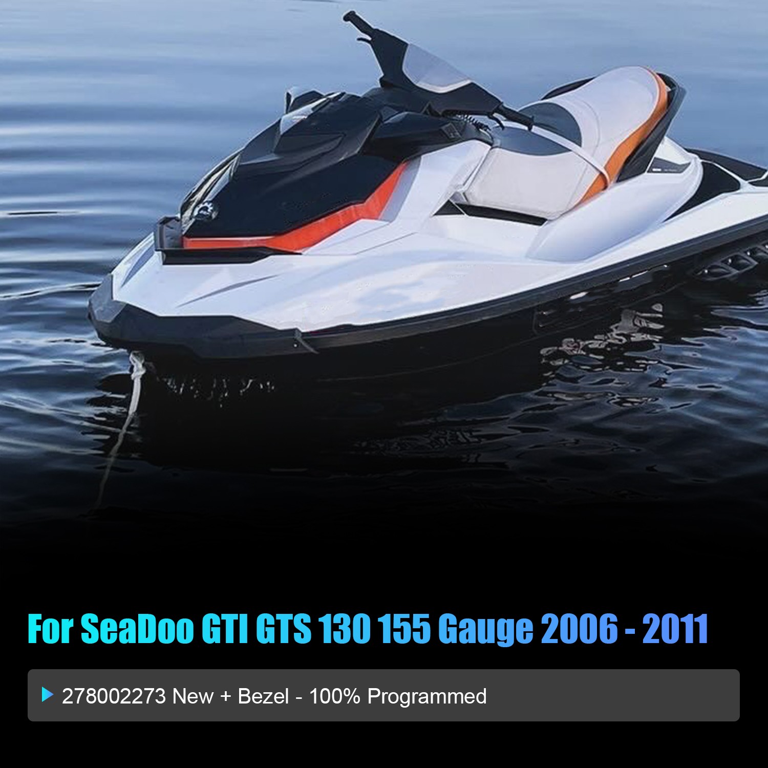 For 2006-2011 Sea-Doo GTI SE 130 155 Instrument Gauge Speedometer Cluster New