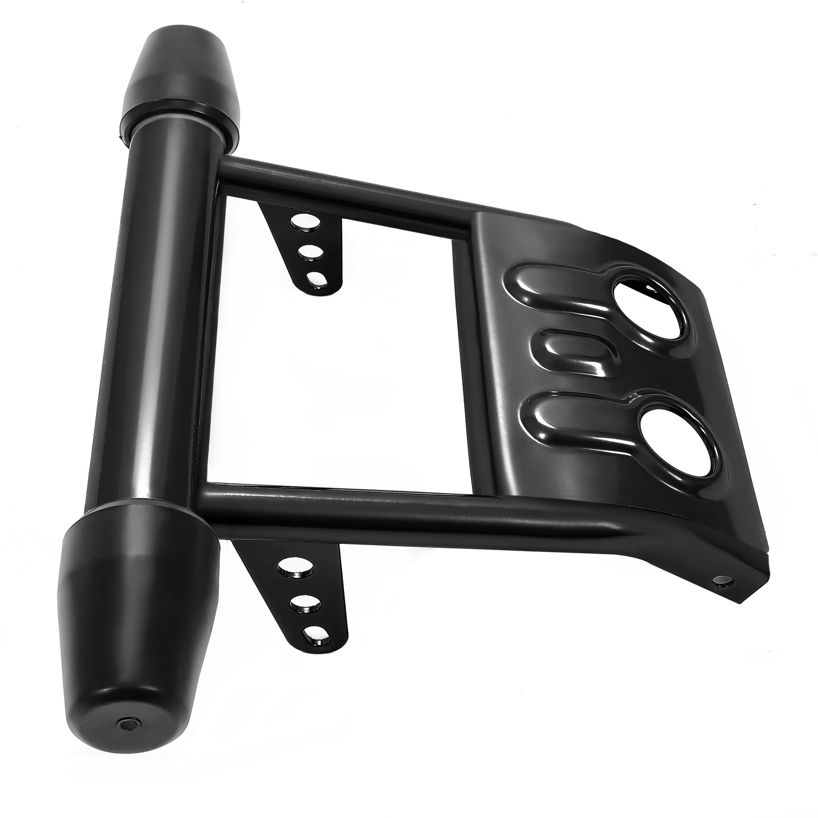 New For Yamaha Banshee 1987-2006 Black Front Bumper Guard & Rubber End Caps