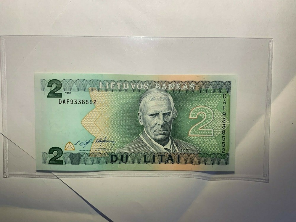 [2 Litai] [1993 UNC]
