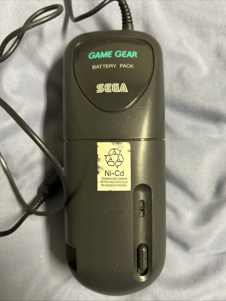 SEGA Game Gear Rechargeable Battery Pack 2105 UNTESTED
