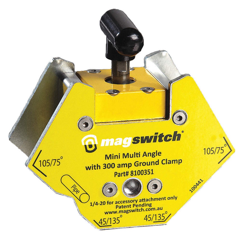 MAGSWITCH 8100351 Welding Angle, Multi-Angle, 150 lb Pull 406T10