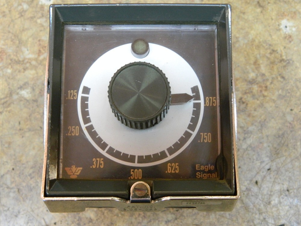 EAGLE SIGNAL CE502A6 Timer .125 - .875 Seconds