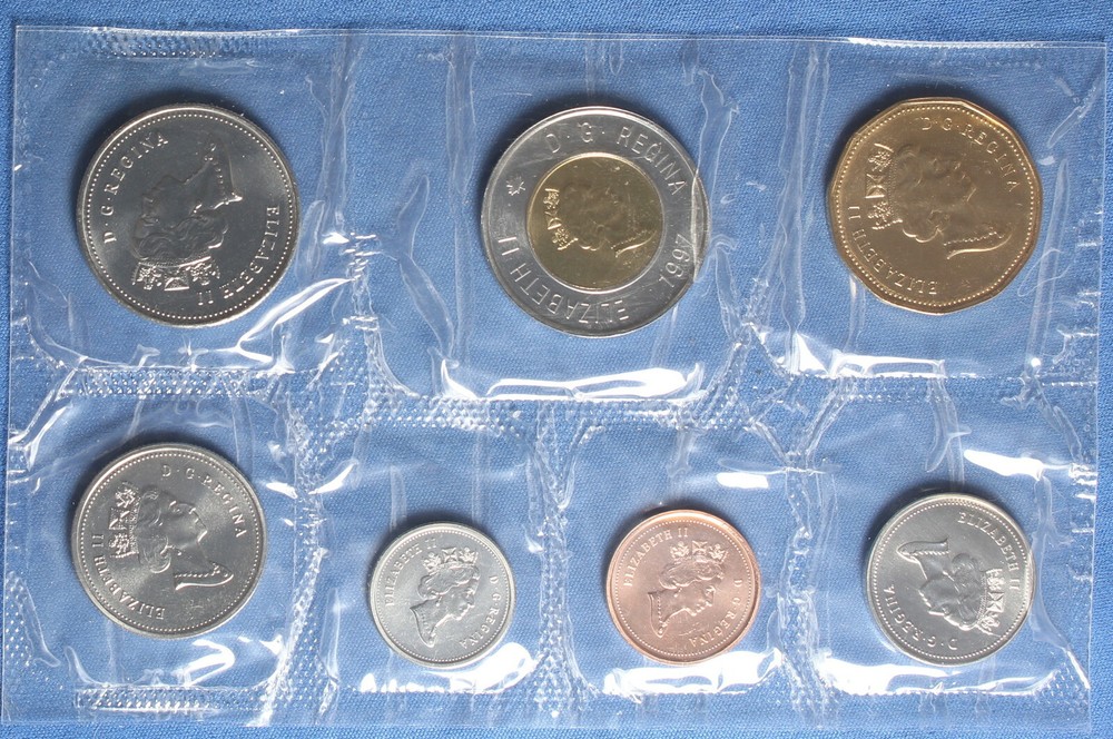 Canada 1997 Winnepeg Uncirculated Mint Set (Proof-Like) -With Envelope/COA 6