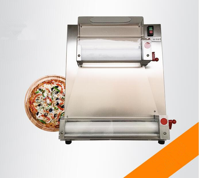 Automatic and electric pizza dough roller machine Pizza making machine 15'' s