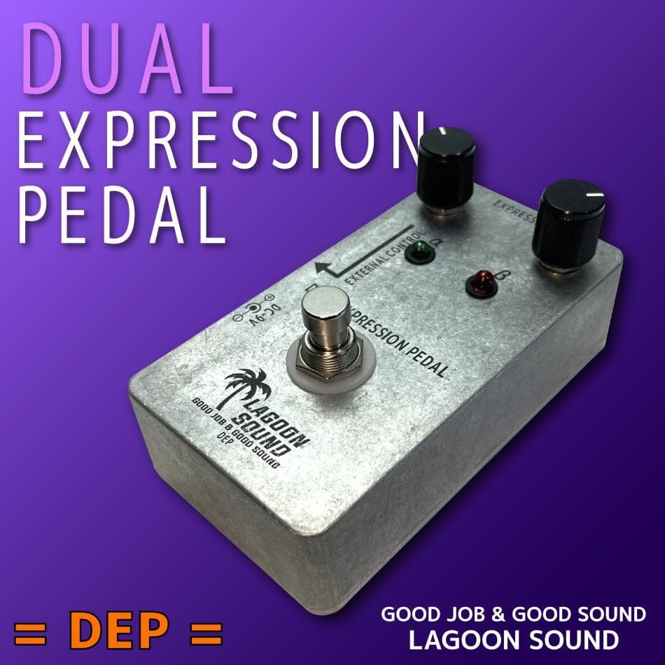 DEP】DUAL EXPRESSION PEDAL《2 preset/EXP》