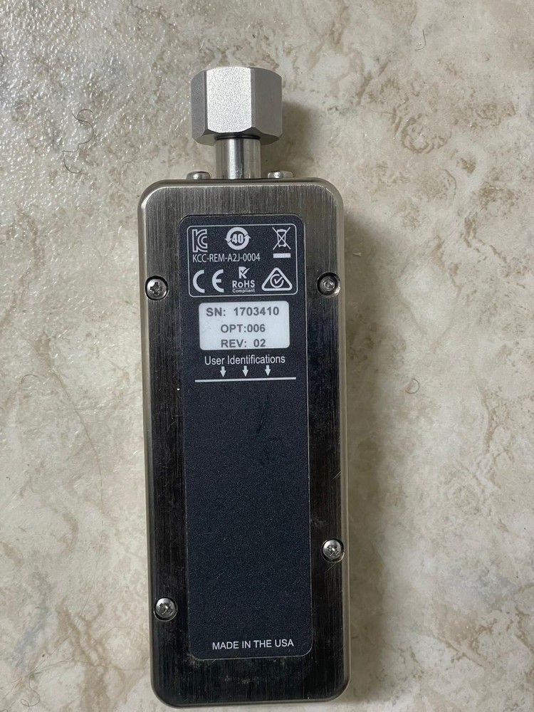 Anritsu 1-PORT USB ShockLine Network Analyzer MS46121A,Opt006, 6GHz,