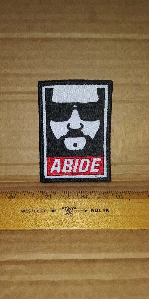 The Big Lebowski Abide Patch - Free Shipping