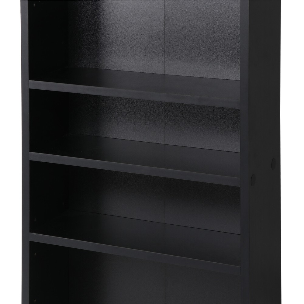 CD Media Storage Cabinet DVD Book Shelf Adjustable 5 Layers Customized Display