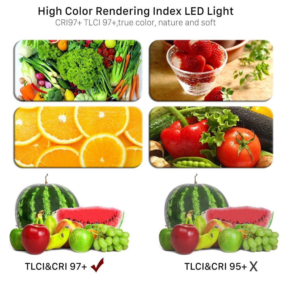 GVM Led Bi-Color Video Lights with APP Function, Variable CCT 2300K-6800K and