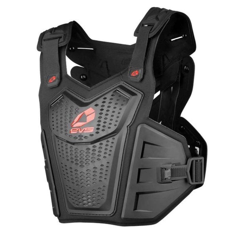 EVS Fits F1 Roost Deflector Black/Red - Small/Medium