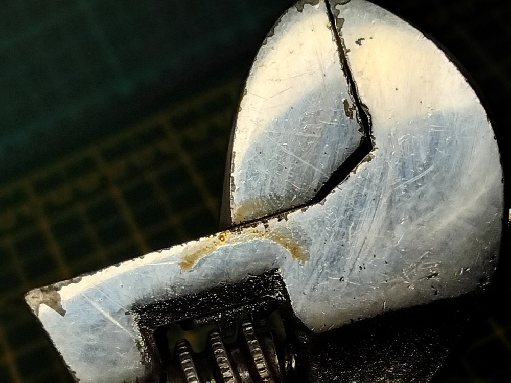 Vintage Chrome Gordon 8" Adjustable Spanner LT21763-LL