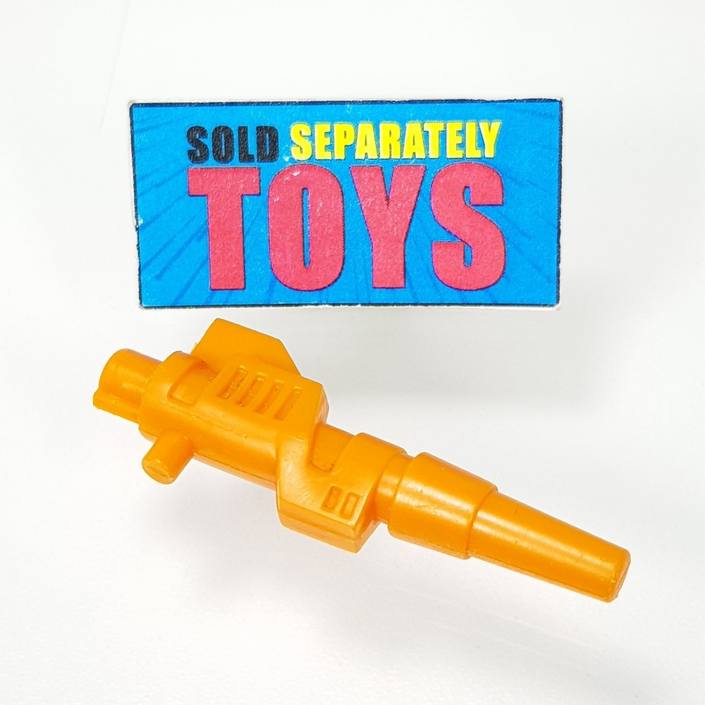 Transformers G1 Strafe GUN blaster Technobot computron orange accessory weapon