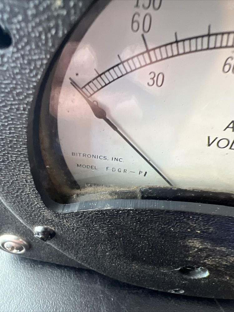 Bitronics Model FDGR-P A.C Volts Meter